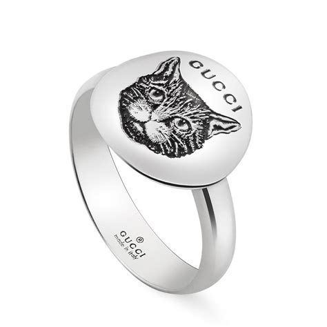 gucci cat ring